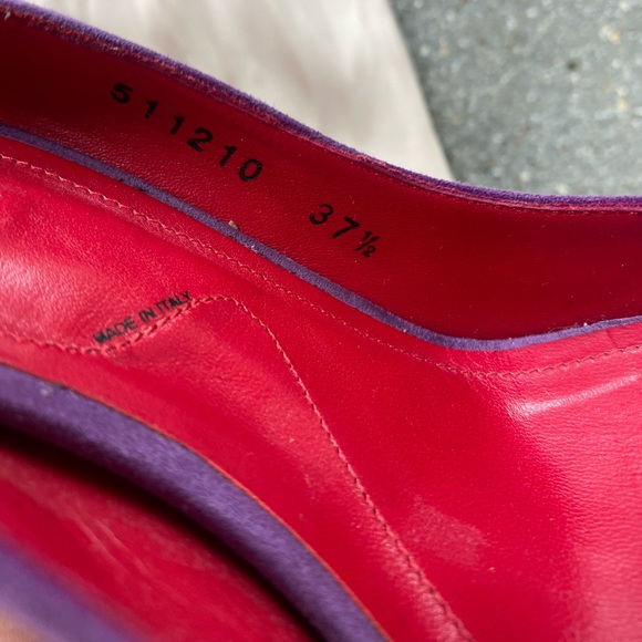 Cesare Paciotti suede purple pump - Picture 4 of 7